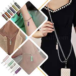 12шт 12 стиля подвески из натуральных и синтетических смешанных драгоценных камней&nbsp;G-CA0001-62