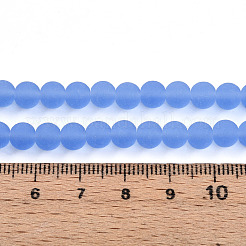 Прозрачные стеклянные бусины&nbsp;GLAA-T032-T6mm-MD04