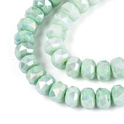 Антикоррозийные гальванические стеклянные бусины&nbsp;GLAA-T025-6mm-11C