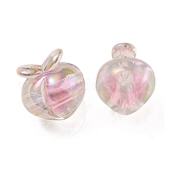 УФ-покрытие радужными переливающимися акриловыми бусинами OACR-F004-02H