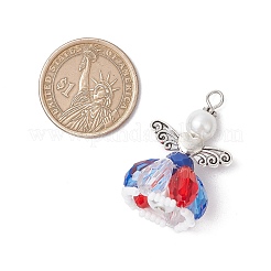 Подвески из стеклянных жемчужных бусин PALLOY-MZ00619-01