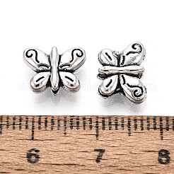 Сплавочные овальные бусины тибетского стиля &nbsp;TIBEB-T004-09AS