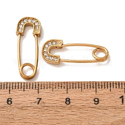 Spilla di sicurezza con strass in acciaio inossidabile 304&nbsp;SA-CBAE39F-03G-A