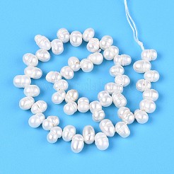 Нити из натурального культивированного пресноводного жемчуга PEAR-T006-09