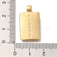Pendentifs en acier inoxydable 304 avec placage sous vide PVD&nbsp;STAS-S148-31B-G