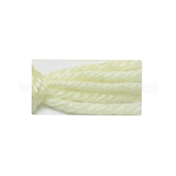 Soft Baby Yarns, with Cashmere, Acrylic Fibres and PAN Fiber, Light Yellow, 2mm, about 50g/roll, 6rolls/box