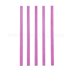 Glücklicher Stern Origami Papier, Glitzerpulver Faltpapier, neon rosa , 25x1 cm, 20 Stück / Beutel