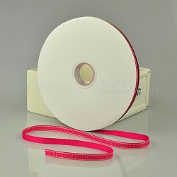 Sterne gedruckten Ripsband, schön für Party-Deko, tief rosa, 3/8 Zoll (10 mm), etwa 100 yards / Rolle (91.44 m / Rolle)