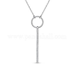 Серебряные ожерелья с подвесками Tinysand Key 925 из серебра [925] пробы, серебряные, 17.2 дюйм