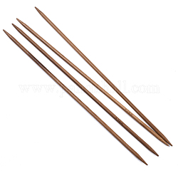 Aiguilles à tricoter à double pointes en bambou (dpns), Pérou, 250x4.5 mm, 4 pcs / sac