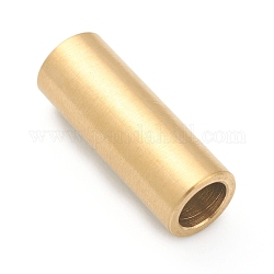 304 магнитная застежка из нержавеющей стали с клеевыми концами, колонка, золотые, отверстие : 4 мм, 16 мм