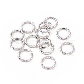 690 Anneaux Ouverts Jump Rings Pour Bijoux - 6 Tailles (4-12mm) Argent Ou Or - Boîte De Rangement