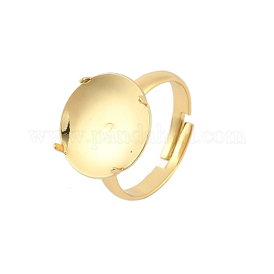 Латунные регулируемые кольца для пальцев KK-A272-04A-G-1