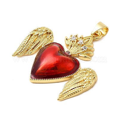 Латунные микро проложить кубического циркония подвески KK-P303-15D-G-1