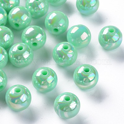 Непрозрачные акриловые бусины MACR-S370-D12mm-A05-1