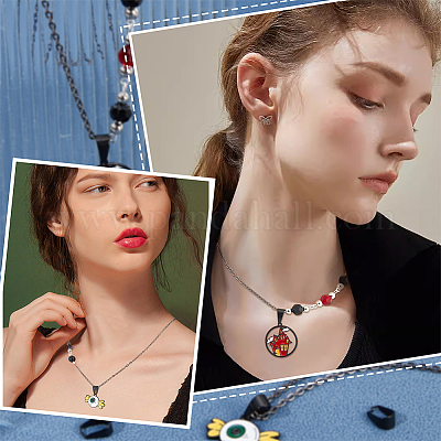 30 шт. защелкивающиеся дужки из нержавеющей стали 304 STAS-SC0007-70C-1