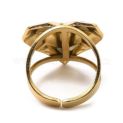 Кольца-манжеты из нержавеющей стали 304 RJEW-Z018-18G-1