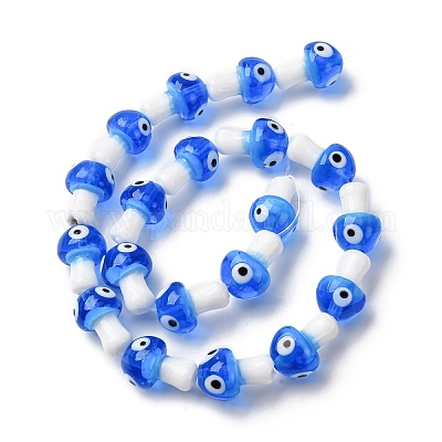 Ручной сглаза бусины бисер нитей&nbsp;LAMP-S069-01F-1