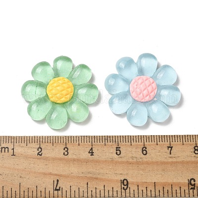 Прозрачные смоляные подвески CRES-R457-01A-1