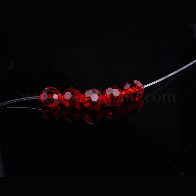 0.4/0.5/0.6/0.7/0.8/1/1.2mm Transparent White Crystal Elastic Wire Beaded  String DIY Necklace Bracelet Jewelry Making Tool
