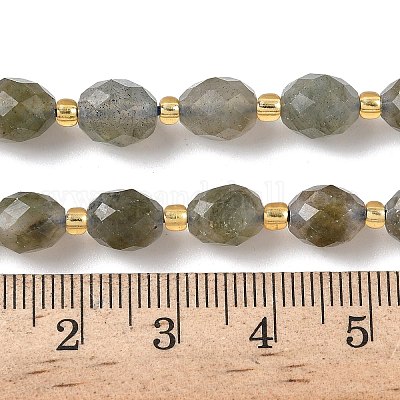 Природные лабрадорита бисер нитей G-F809-A40-01-1