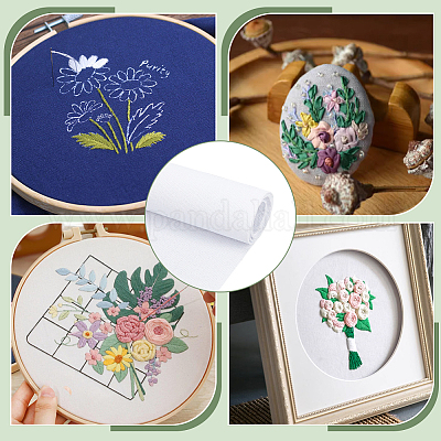 Хлопковая ткань для вышивки DIY-WH0021-89A-1