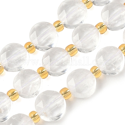 Природных кристаллов кварца бисер нитей G-G271-C07-10mm-1