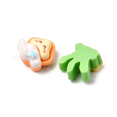 Непрозрачные кабошоны из смолы RESI-K046-08-1