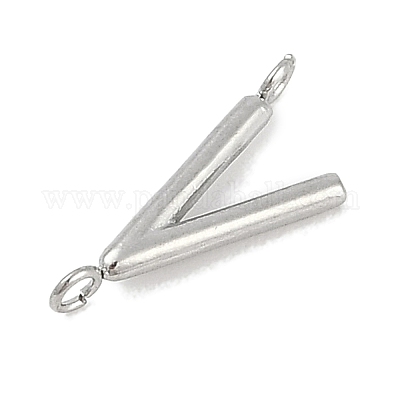 Подвески-буквы из нержавеющей стали 304 STAS-M108-01P-22-1