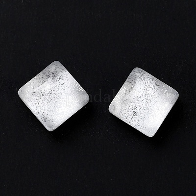 Стеклянные кабошоны с гальванического покрытием EGLA-D007-02F-1