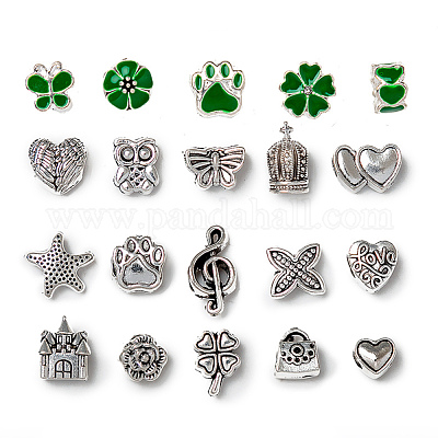 Наборы для изготовления европейских браслетов из сплава своими руками DIY-I108-01D-1