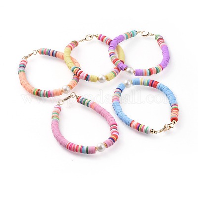 Wholesale Handmade Polymer Clay Beads Bracelets 