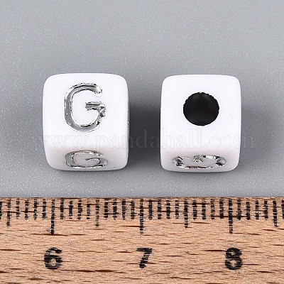 Непрозрачные акриловые бусины SACR-T035-03G-1