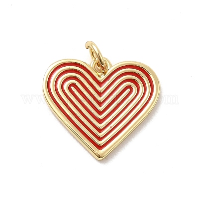 Латунь эмаль подвески KK-P338-41G-01-1