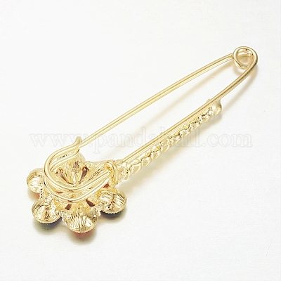 Сплав стекла горный хрусталь броши JEWB-G001-03-1