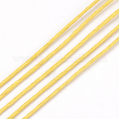 Вощеный хлопок шнур YC-S007-1mm-110-1