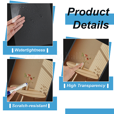 Прозрачная пленка для домашних животных а4 DIY-WH0423-25-1