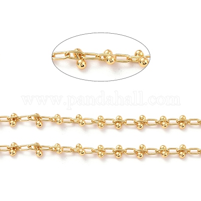 Звенья ручной работы из латуни CHC-C020-08G-NR-1