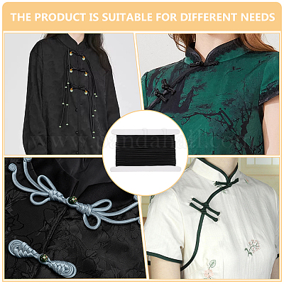 Круглая атласная лента длиной 10 м с хлопковым шнуром внутри. OCOR-BC0007-35A-1