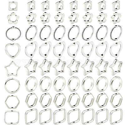 80шт. 8-х стилевая оправа из сплава FIND-SP0004-13-1