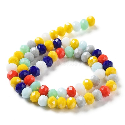 Стеклянные бусины EGLA-A034-M8mm-33-1