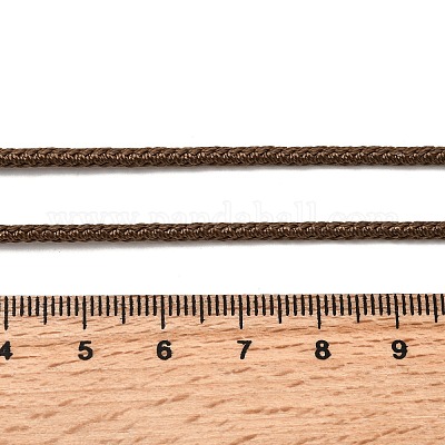 Изготовление ожерелья из плетеного нейлонового шнура толщиной 2.5 мм FIND-G095-01P-12-1