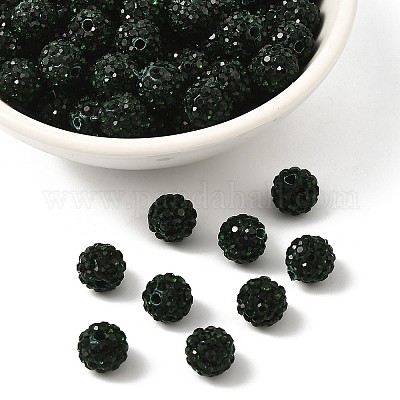 Pave disco бусины&nbsp;RB-H258-8MM-205-1