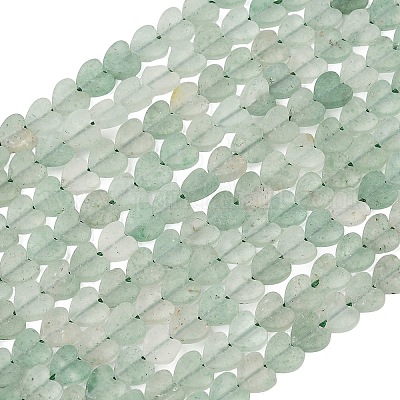 Естественный зеленый авантюрин бисер нитей G-A272-A01-05-1