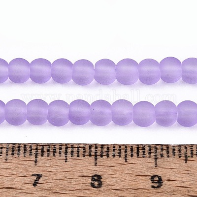 Стеклянные бусины&nbsp;GLAA-S031-4mm-25-1