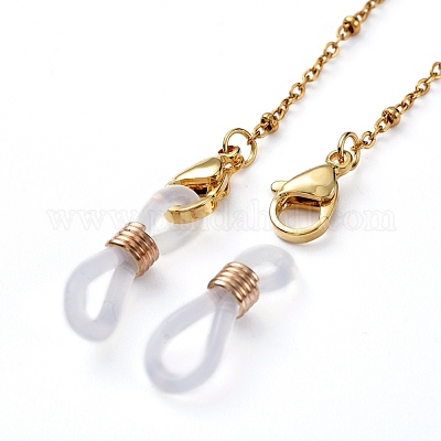 304 нержавеющая сталь спутниковые цепи цепочки для очков AJEW-EH00073-1