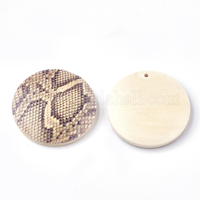 Печатные деревянные подвески WOOD-S045-032H-1