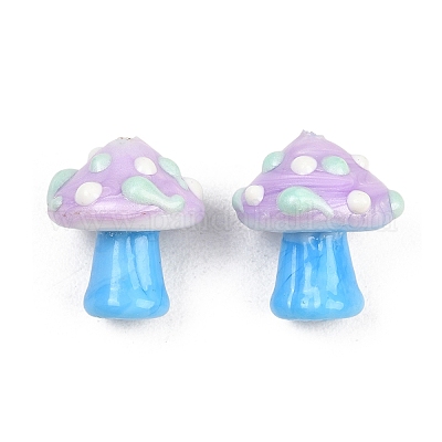 Handgefertigte Bunte Malerei Emaille Perlen&nbsp;LS-LAMP-B055-02J-1