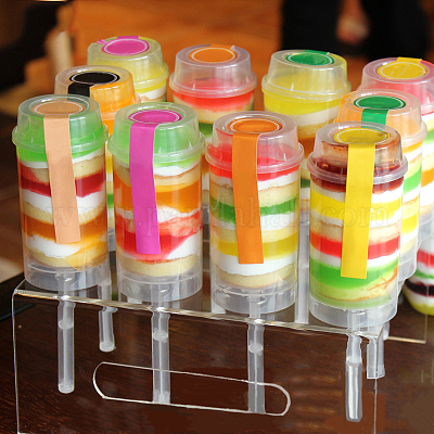 Wholesale Plastic Cake Push Up Pop Containers 