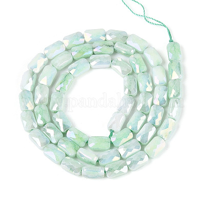 Антикоррозийные гальванические стеклянные бусины X-GLAA-T025-29B-1